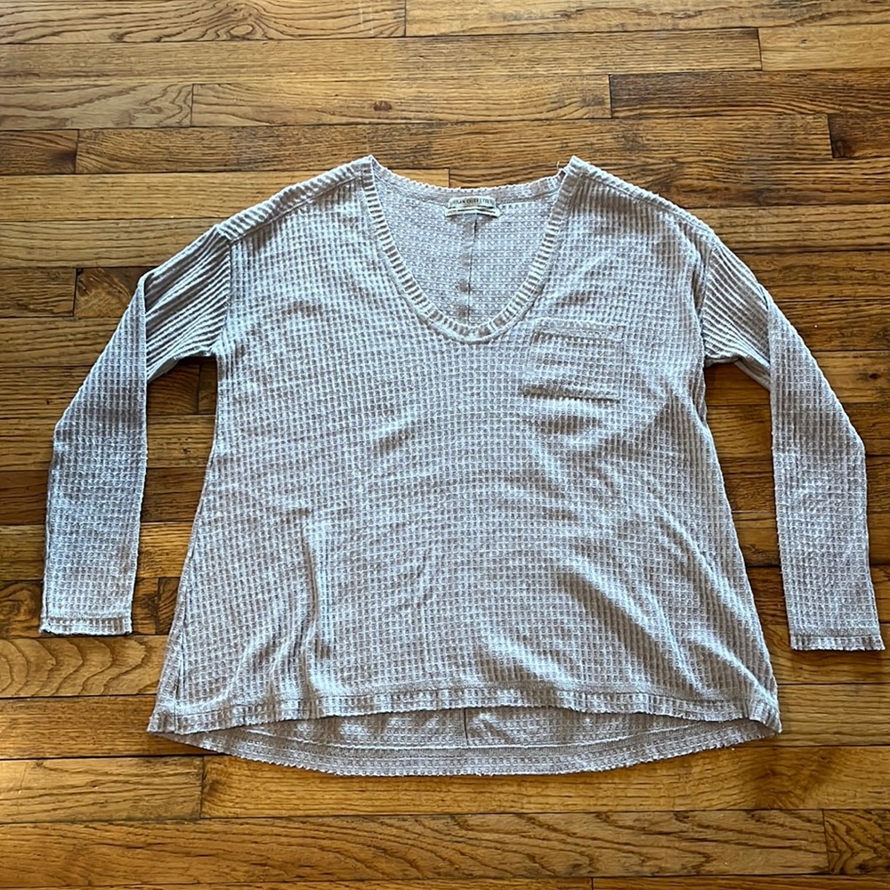 Urban outfitters waffle long sleeve top size XS